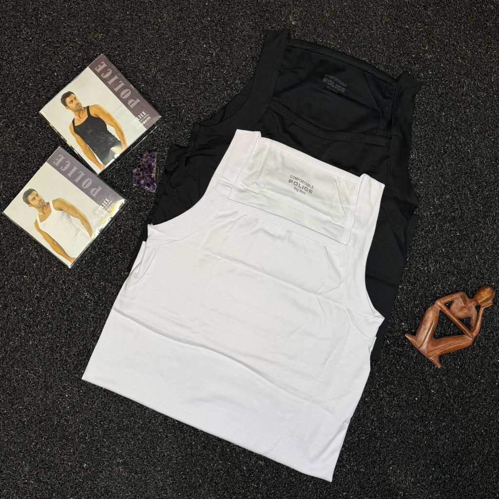 رکابی یقه خشتی برند پلیس